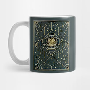 mystical spiders web- vintage book cover Mug